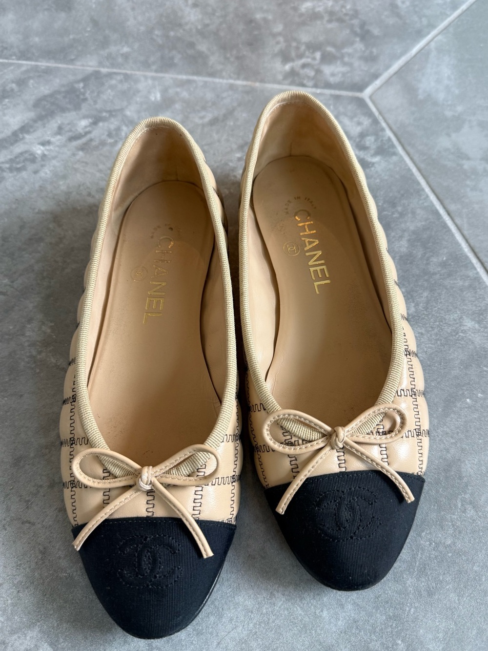 Chanel ballet flats
